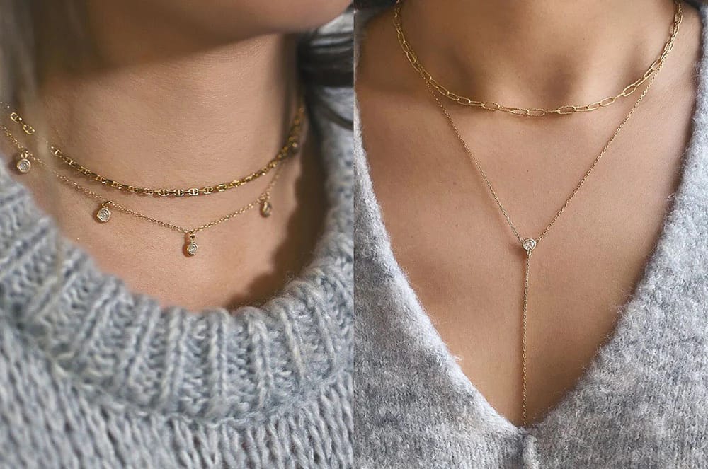 Layering necklace