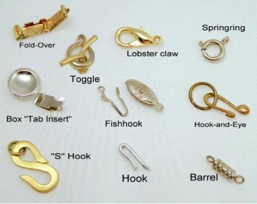 Guide to Different Types of Jewelry Clasps