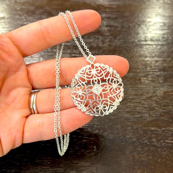 necklace made of filigree