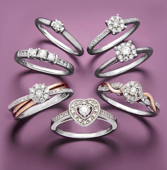 types of promise rings
