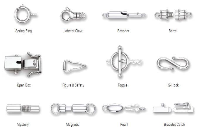 Types of Bracelet Clasps