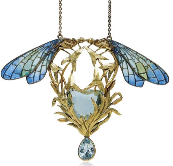 image of Art Nouveau jewelry design
