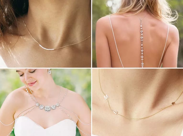 different types of bridal jewelry