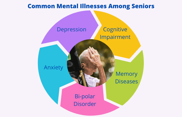prevalence of mental health disorders in the elderly